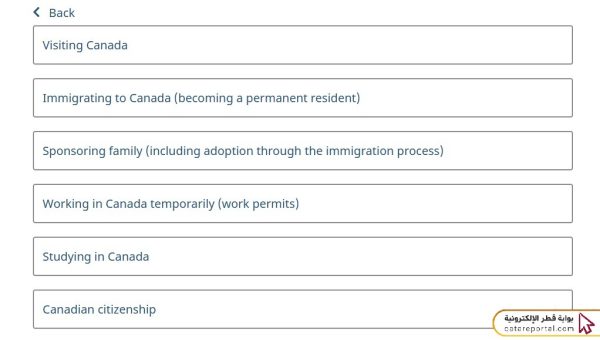 التقديم على فيزا كندا للمقيمين في قطر