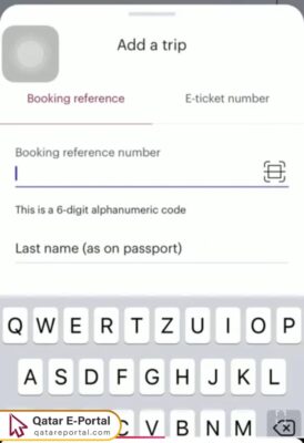 Steps to check in online for a Qatar Airways by app