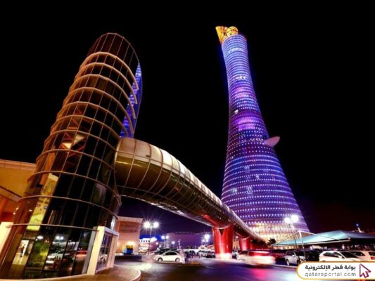 ارتفاع برج الشعلة
